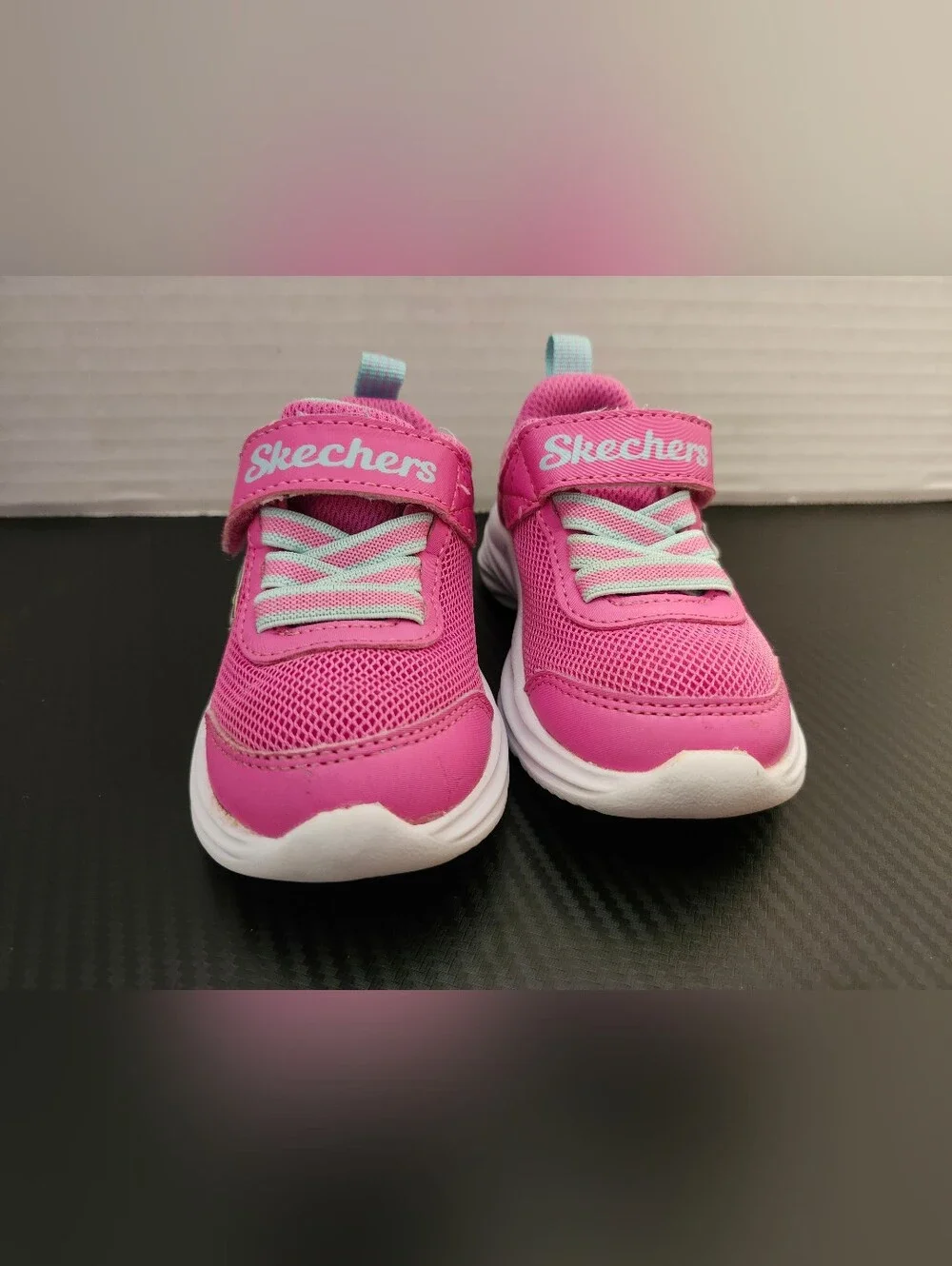 Skechers Pink Dreamy Dancers Slip-on Sneakers Kids Toddler SIZE 5